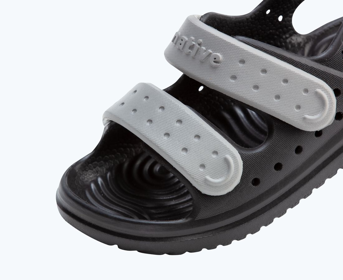 Native Shoes Chase Little Kids - Jiffy Black/ Satellite Grey