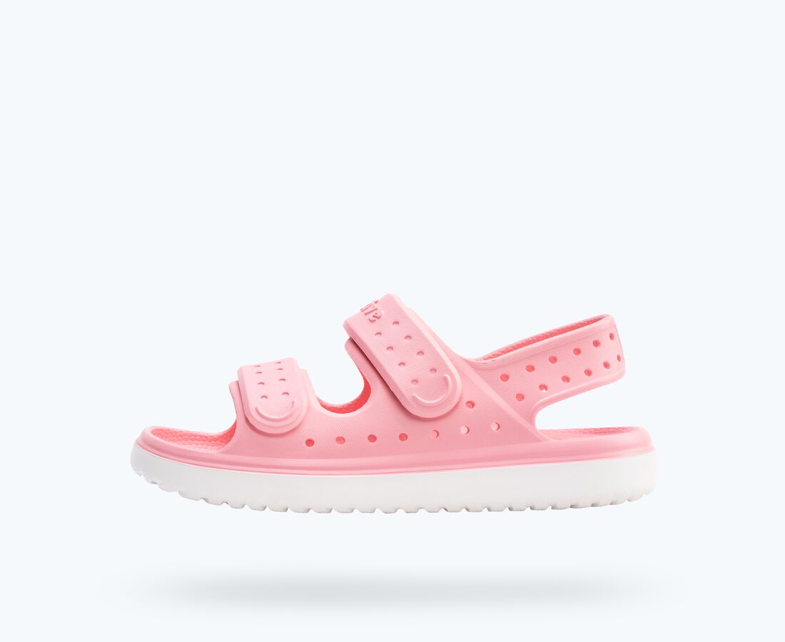 Native Shoes Chase Big Kids - Princess Pink/ Shell White