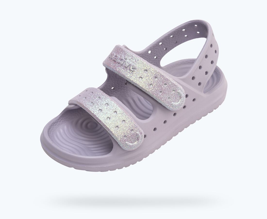 Native Shoes Chase Bio-Bling&trade; Child - Future Purple Bling/ Future Purple