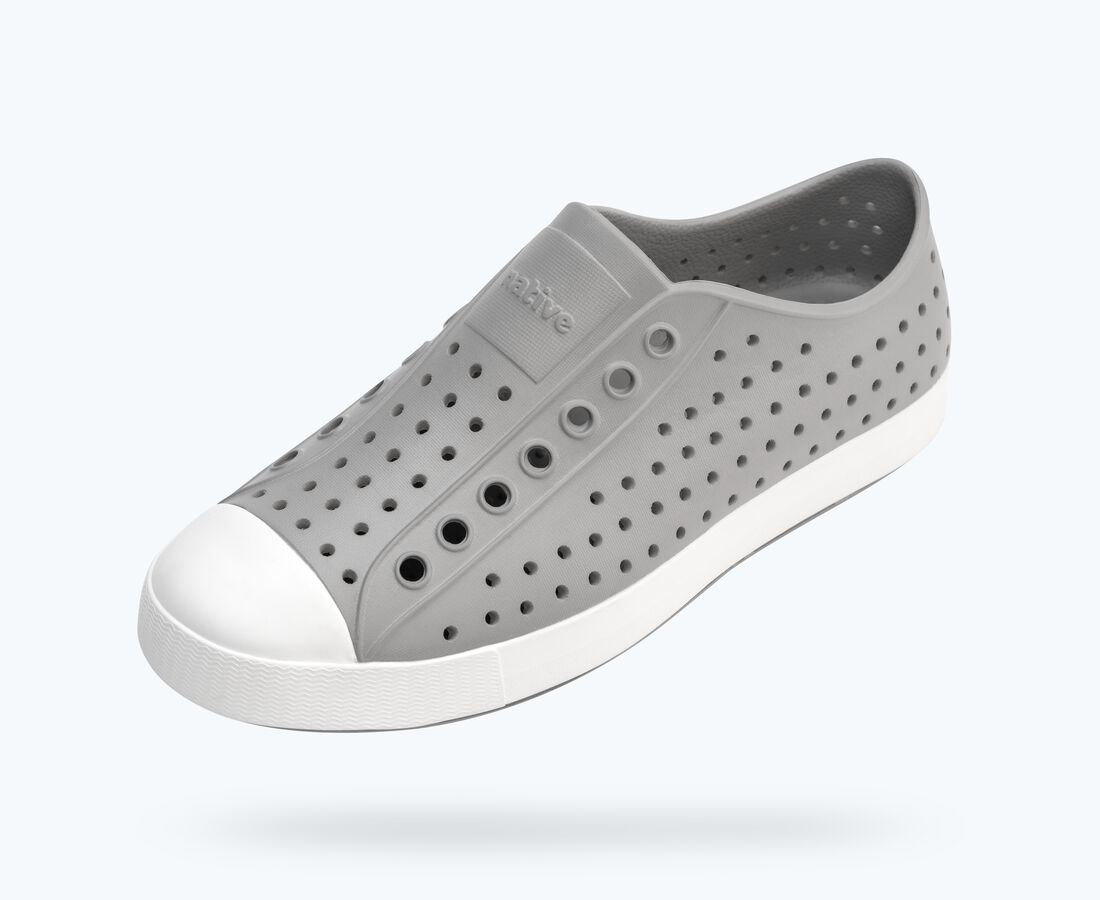 Native Shoes Men's Jefferson - Pigeon Grey/ Shell White