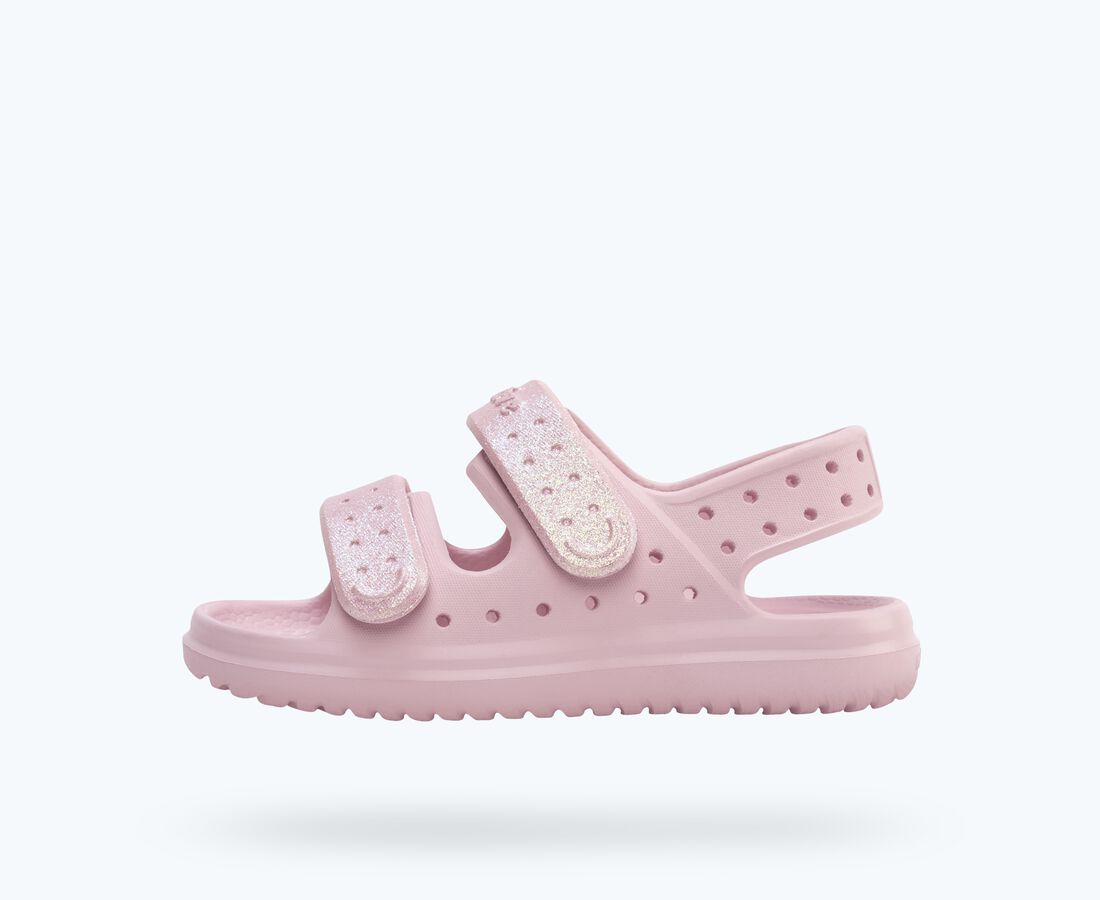 Native Shoes Chase Bio-Bling&trade; Child - Barely Pink Bling/ Barely Pink