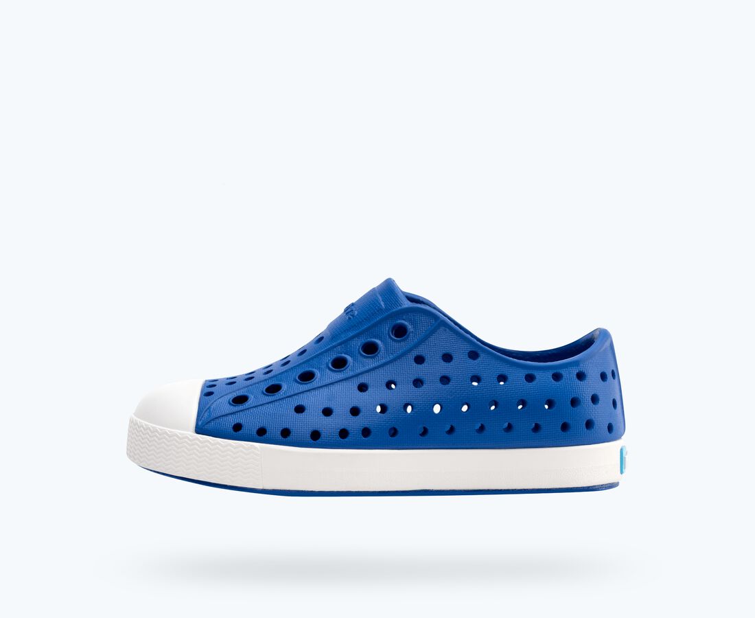 Native Shoes Jefferson Sugarlite&trade; Child - UV Blue/ Shell White