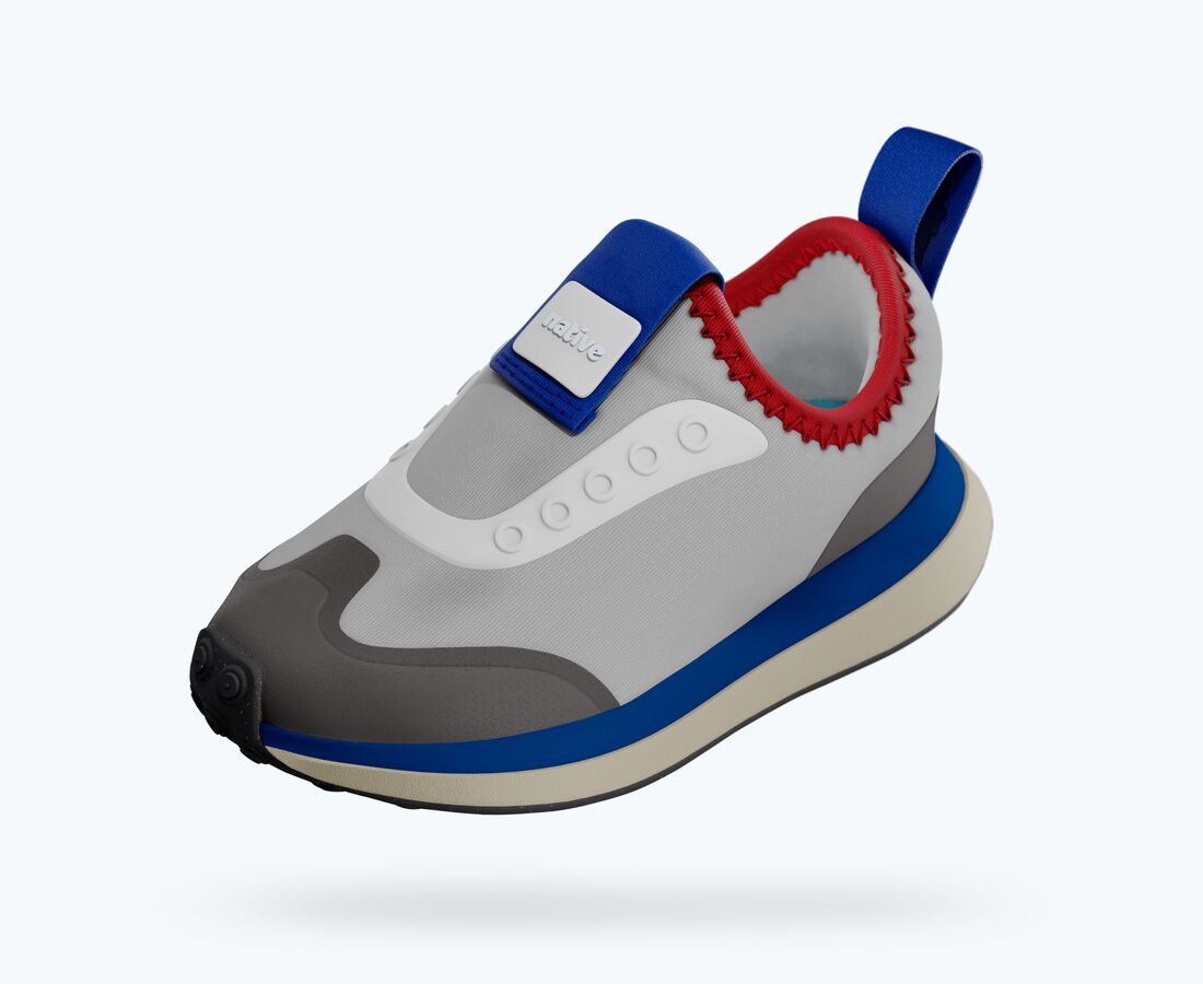 Native Shoes Robbie Dash Child - Hyams Grey/ Tapioca UV/ Jiffy Black