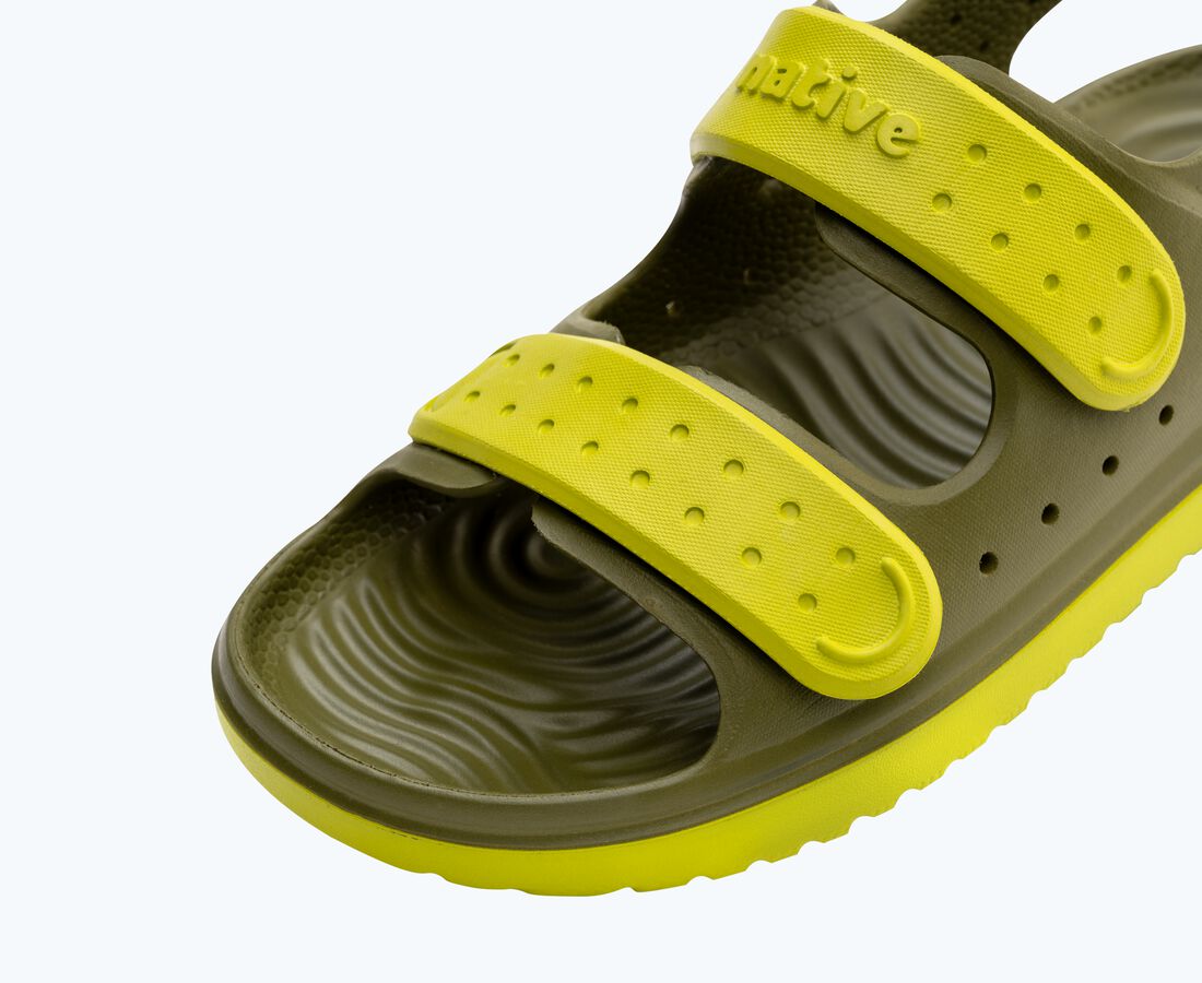Native Shoes Chase Big Kids - Rookie Green/ Seaweed Green
