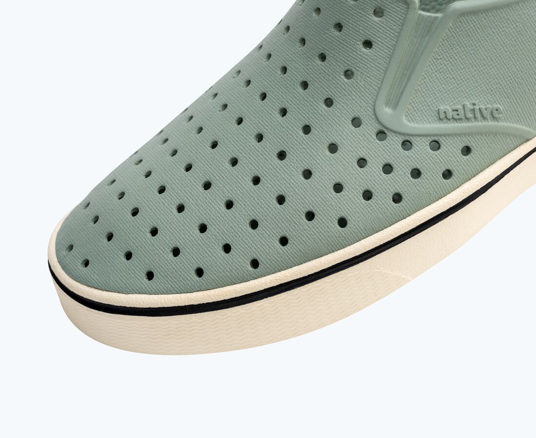 Native Shoes Men's Miles Wanderfoam&trade; - Relax Green/ Bone White