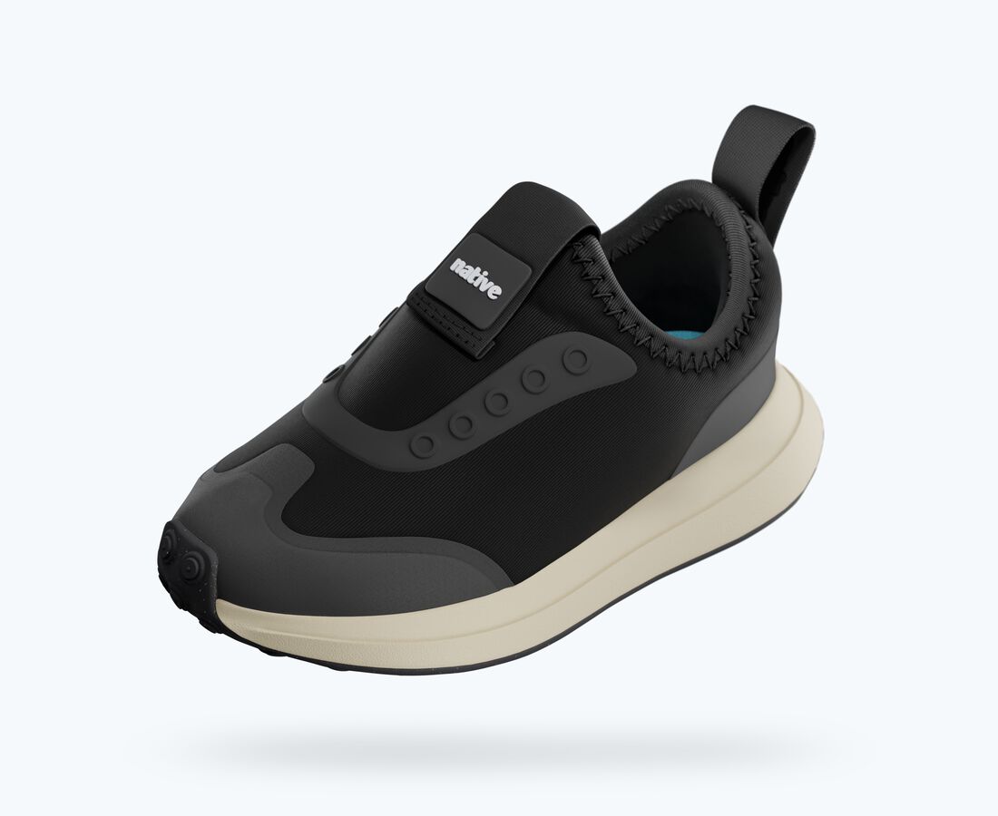 Native Shoes Robbie Dash Child - Jiffy Black/ Tapioca Off White/ Jiffy Black