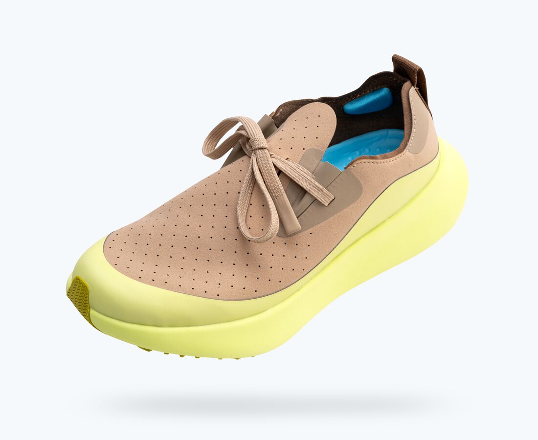 Native Shoes Men's Apollo 10 Roam - Flax Tan/ Peaceful Green