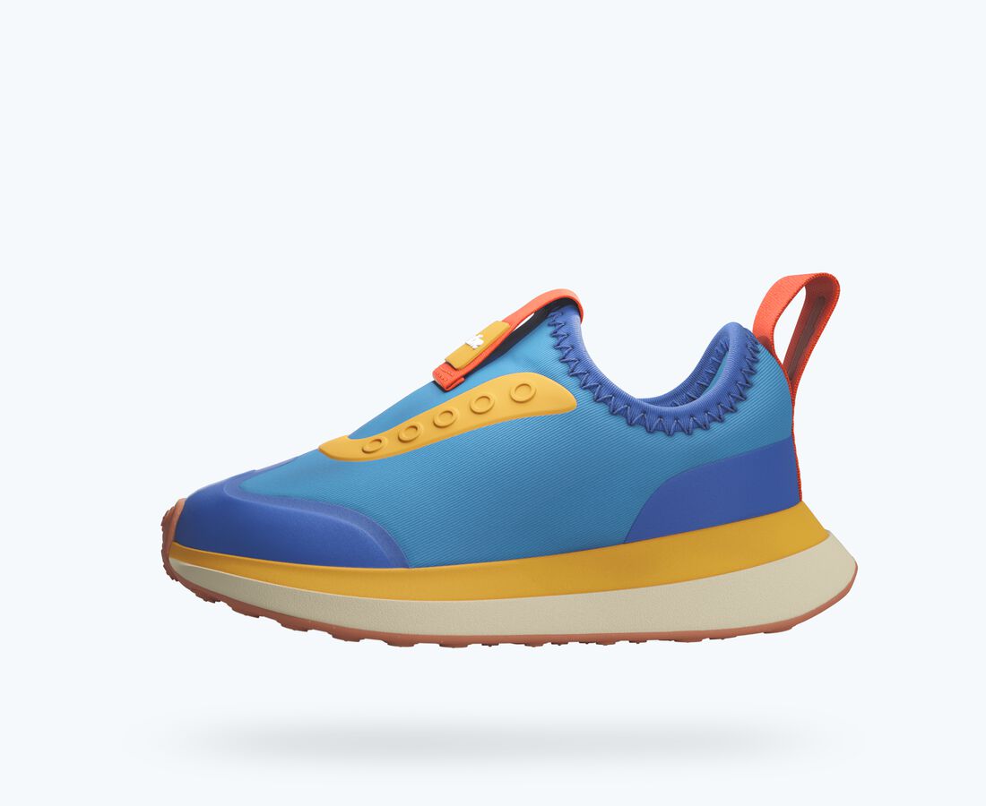 Native Shoes Robbie Dash Child - Megamarine Blue/ Tapioca Dart/ Hazel Brown