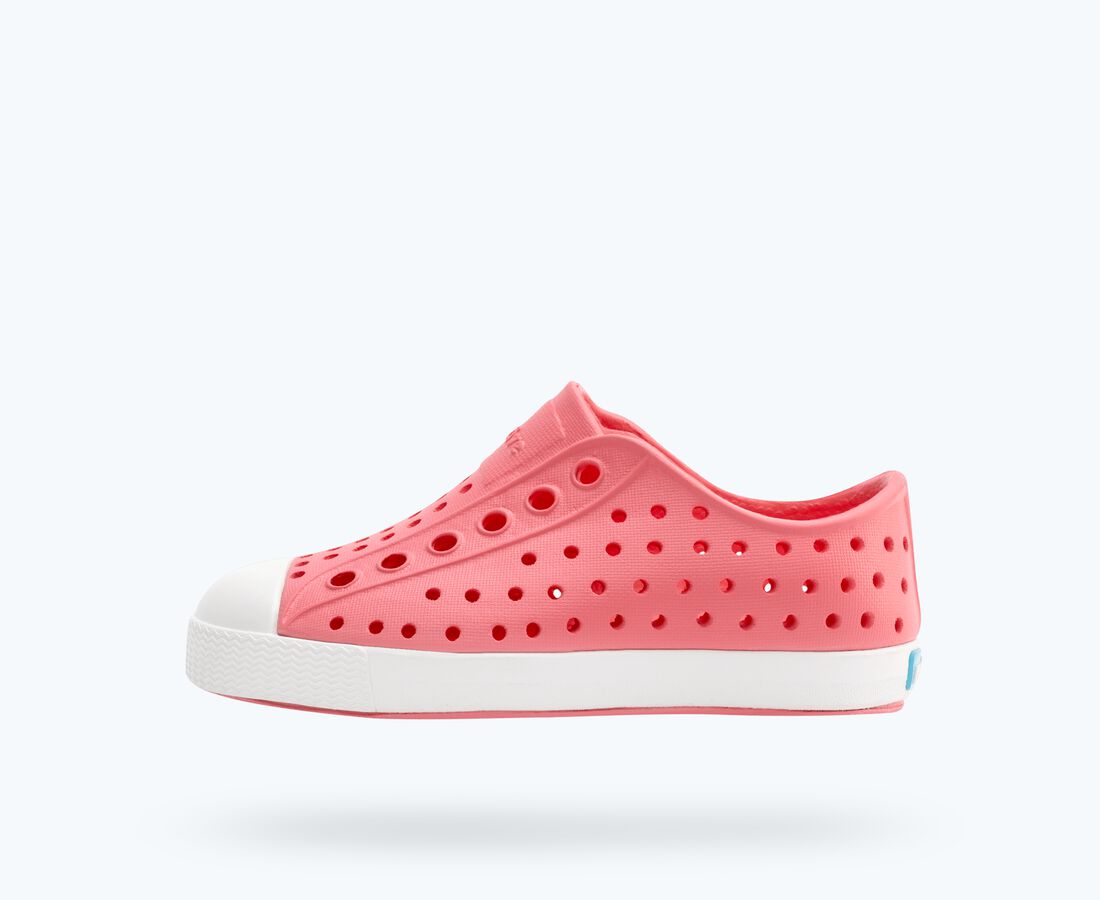 Native Shoes Jefferson Sugarlite&trade; Child - Flamingo Pink/ Shell White