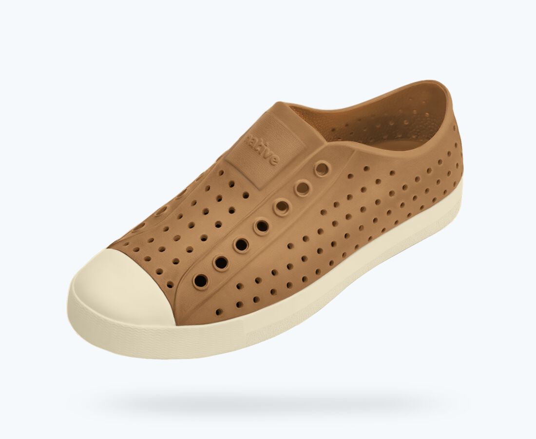 Native Shoes Men's Jefferson - Quicksand Brown/ Bone White