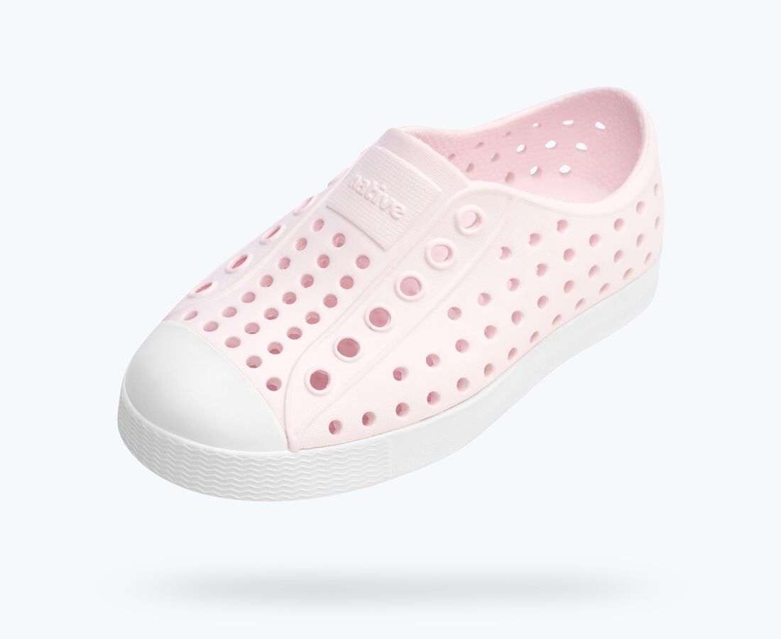 Native Shoes Jefferson Sugarlite&trade; Child - Milk Pink/ Shell White