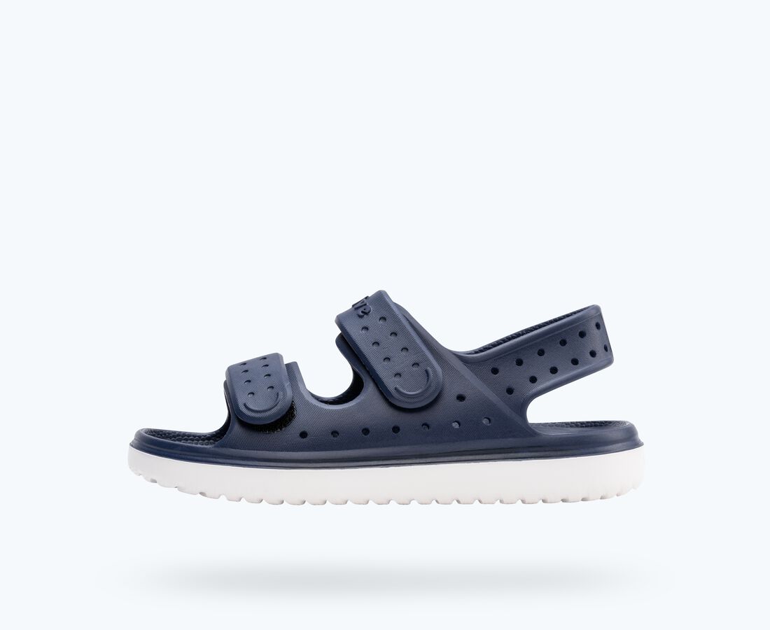 Native Shoes Chase Big Kids - Regatta Blue/ Shell White