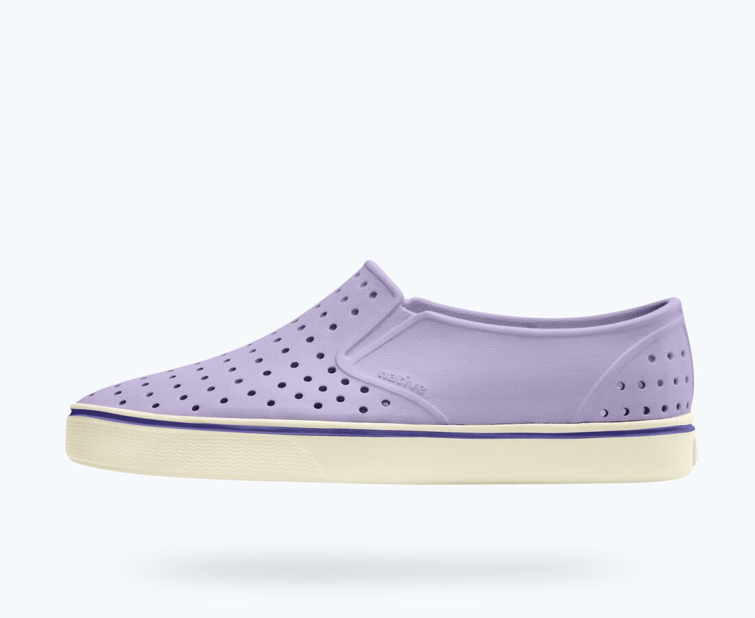Native Shoes Men's Miles Wanderfoam&trade; - Taro Purple/ Bone White