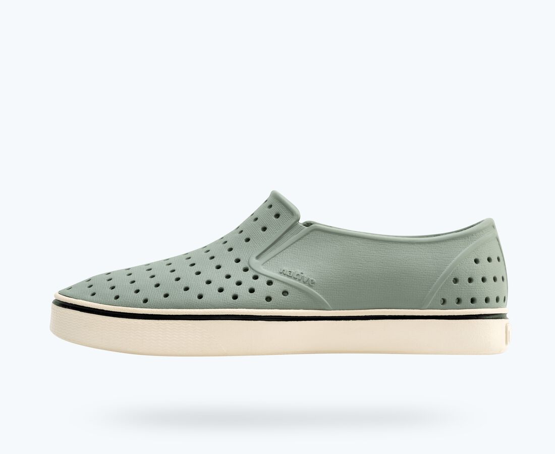 Native Shoes Women's Miles Wanderfoam&trade; - Relax Green/ Bone White
