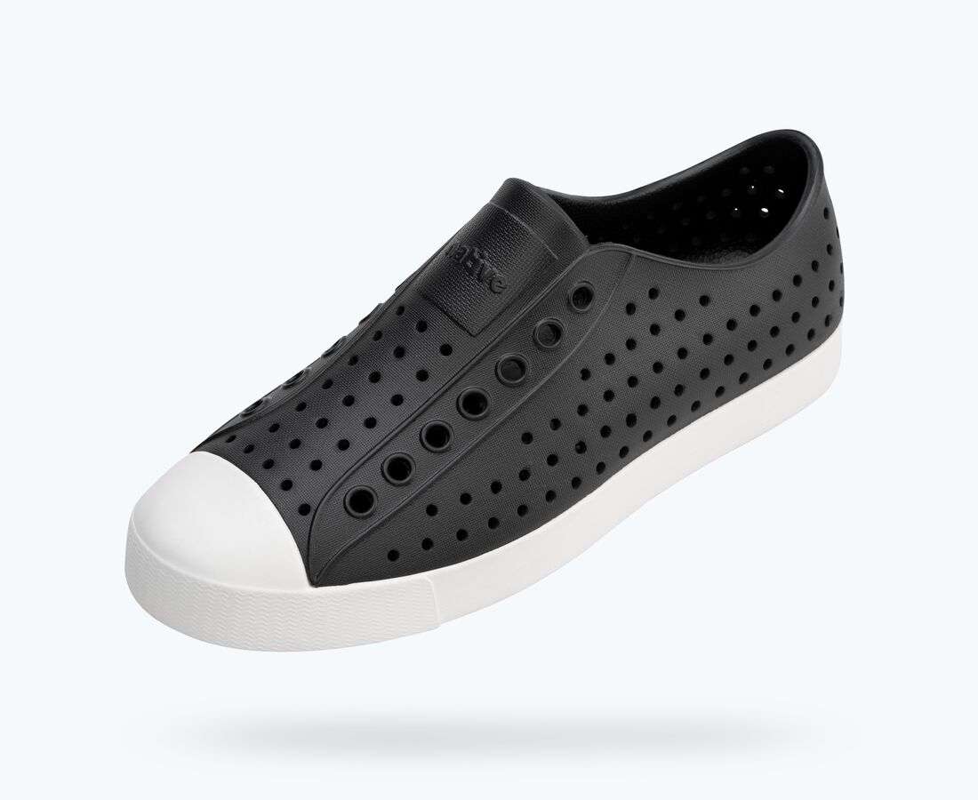 Native Shoes Men's Jefferson - Jiffy Black/ Shell White