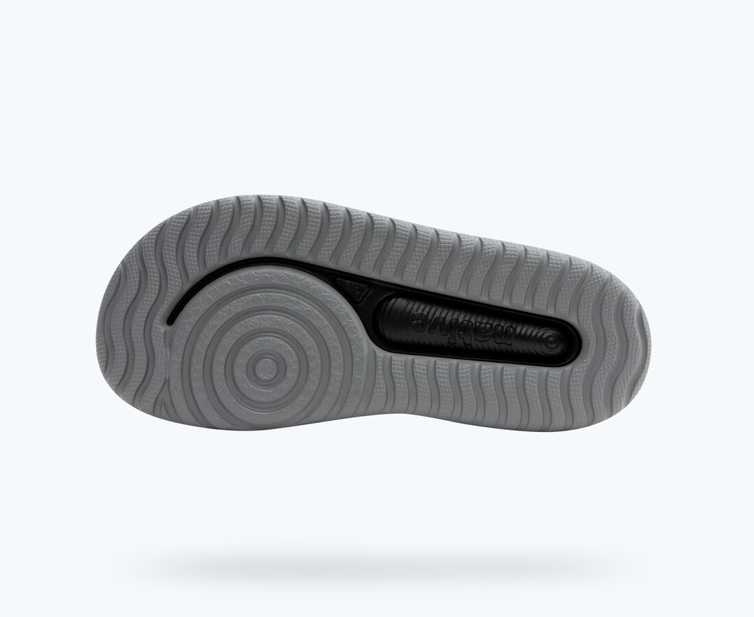 Native Shoes Chase Big Kids - Jiffy Black/ Satellite Grey