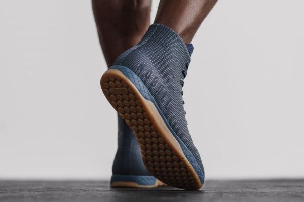 NOBULL MEN'S SHOES HIGH-TOP NAVY GUM TRAINER