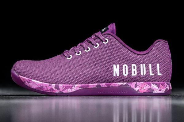 NOBULL WOMEN'S SHOES PURPLE HEATHER TRAINER