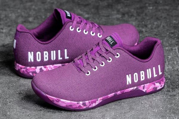 NOBULL WOMEN'S SHOES PURPLE HEATHER TRAINER