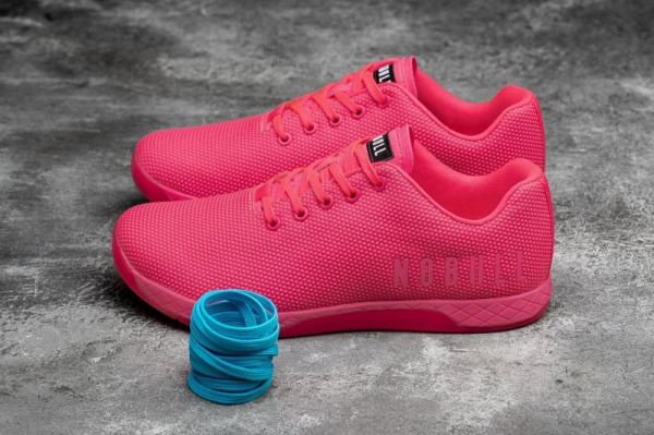 NOBULL MEN'S SHOES NEON PINK TRAINER