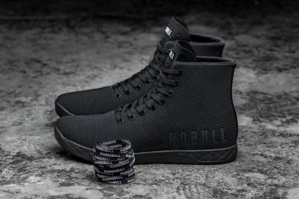 NOBULL MEN'S SHOES HIGH-TOP BLACK TRAINER