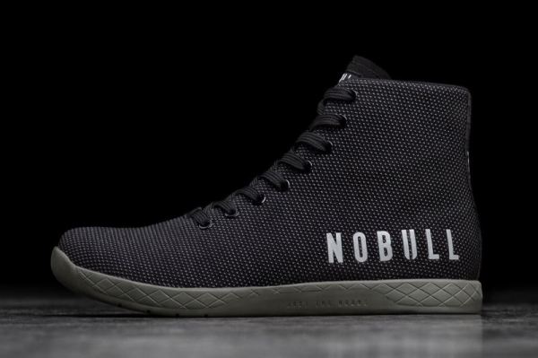 NOBULL WOMEN'S SHOES HIGH-TOP BLACK IVY TRAINER