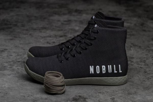 NOBULL WOMEN'S SHOES HIGH-TOP BLACK IVY TRAINER