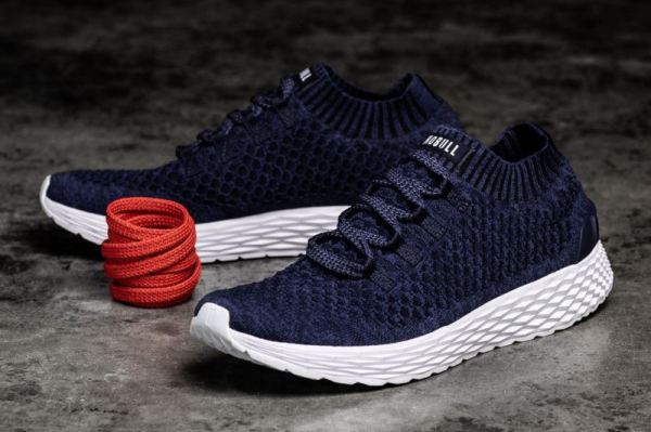 NOBULL MEN'S SHOES MIDNIGHT KNIT RUNNER