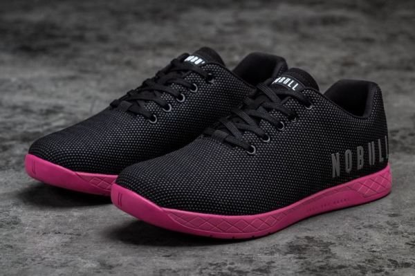 NOBULL WOMEN'S SHOES BLACK BERRY TRAINER