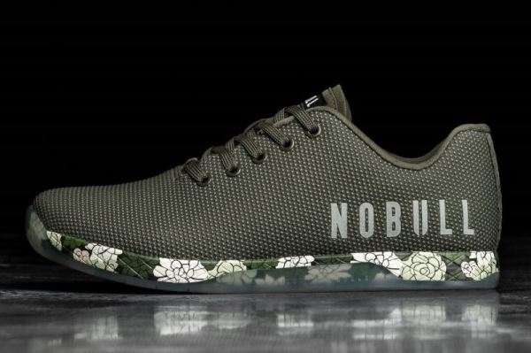 NOBULL MEN'S SHOES ARMY SUCCULENT TRAINER