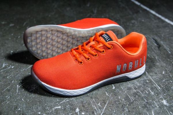 NOBULL MEN'S SHOES BRIGHT ORANGE TRAINER