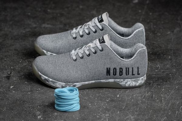 NOBULL WOMEN'S SHOES GREY HEATHER TRAINER