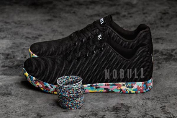 NOBULL MEN'S SHOES BLACK WILD TRAINER