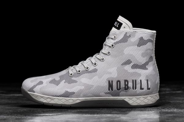 NOBULL WOMEN'S SHOES HIGH-TOP ARCTIC CAMO TRAINER