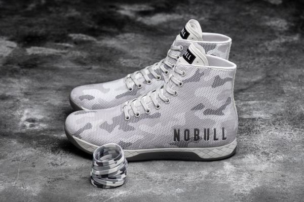 NOBULL WOMEN'S SHOES HIGH-TOP ARCTIC CAMO TRAINER