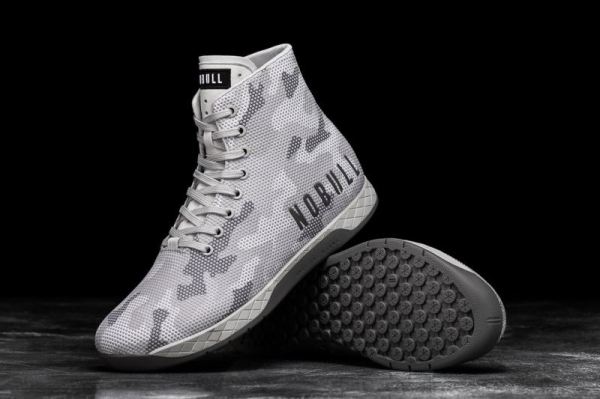 NOBULL WOMEN'S SHOES HIGH-TOP ARCTIC CAMO TRAINER