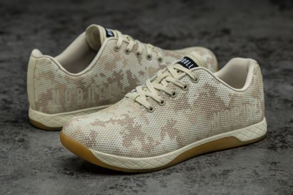 NOBULL WOMEN'S SHOES LIMESTONE CAMO TRAINER