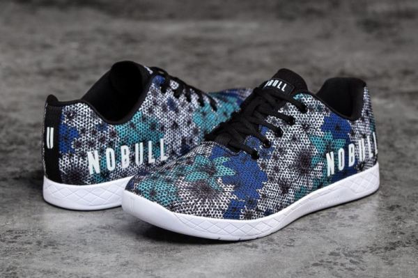 NOBULL MEN'S SHOES MIDNIGHT FLORAL TRAINER
