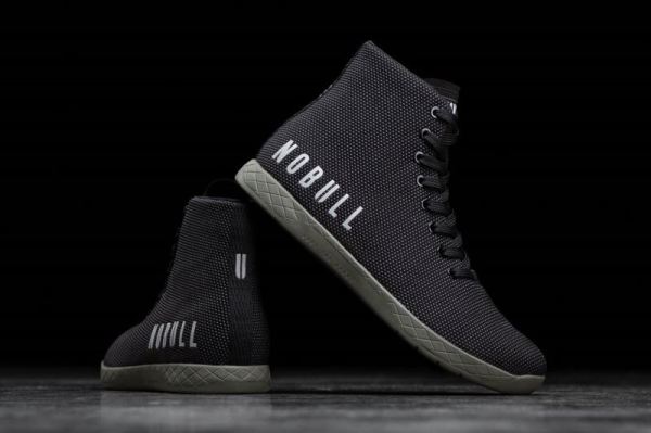 NOBULL MEN'S SHOES HIGH-TOP BLACK IVY TRAINER