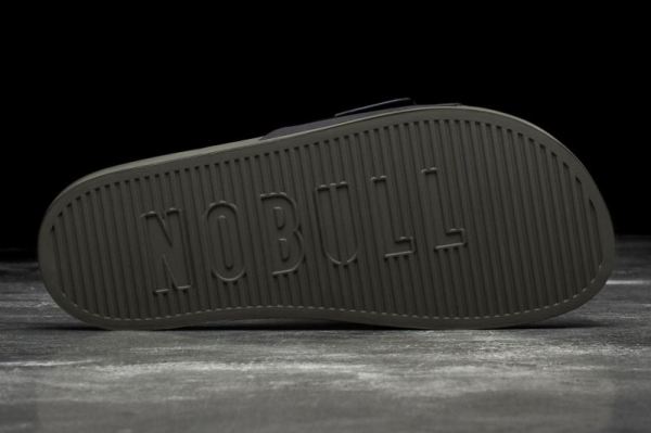 NOBULL WOMEN'S SHOES BLACK IVY ADJUSTABLE SLIDE