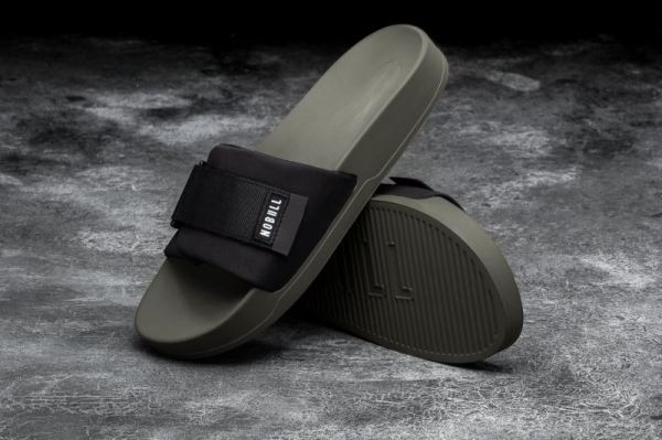 NOBULL WOMEN'S SHOES BLACK IVY ADJUSTABLE SLIDE