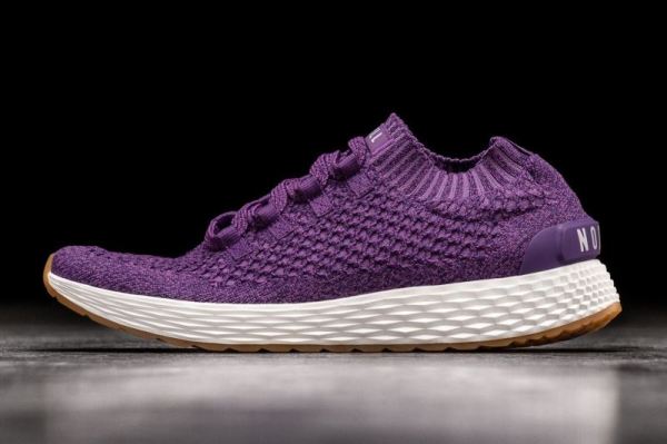 NOBULL WOMEN'S SHOES ROYAL KNIT RUNNER