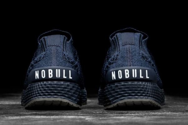 NOBULL WOMEN'S SHOES MIDNIGHT NAVY KNIT RUNNER