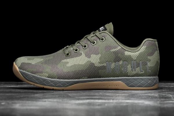 NOBULL MEN'S SHOES FOREST CAMO TRAINER