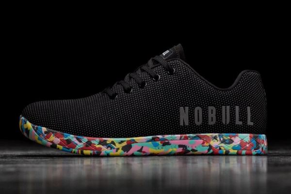 NOBULL WOMEN'S SHOES BLACK WILD TRAINER