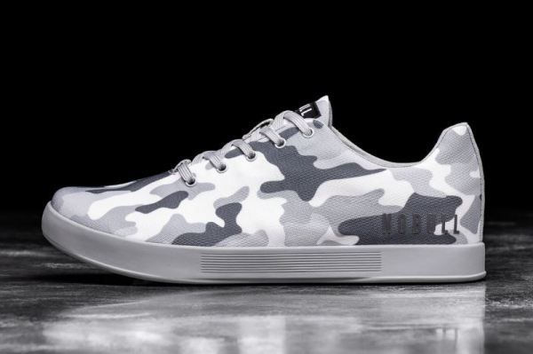 NOBULL MEN'S SHOES ARCTIC CAMO CANVAS TRAINER