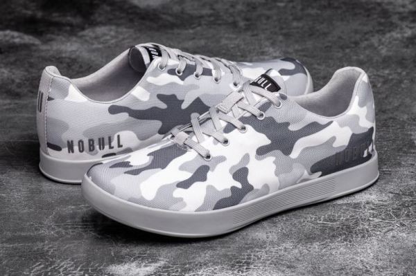 NOBULL MEN'S SHOES ARCTIC CAMO CANVAS TRAINER