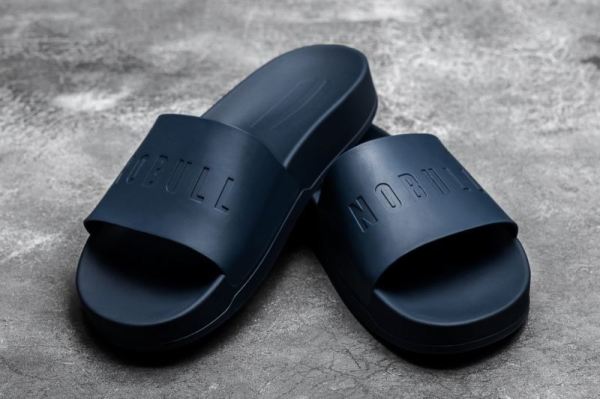 NOBULL WOMEN'S SHOES NAVY SLIDE