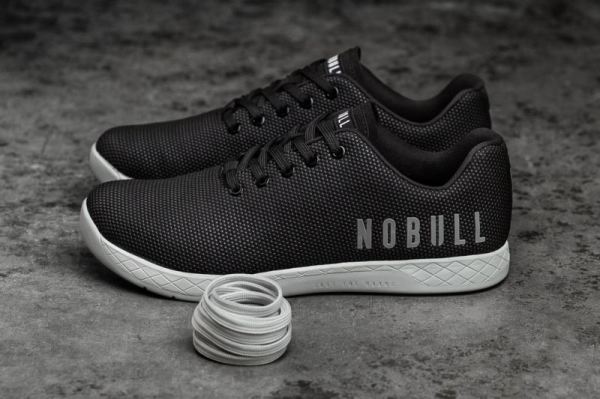 NOBULL MEN'S SHOES BLACK GREY TRAINER