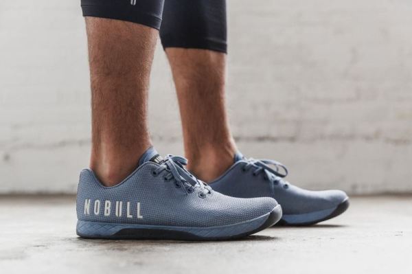 NOBULL MEN'S SHOES STEEL BLUE TRAINER